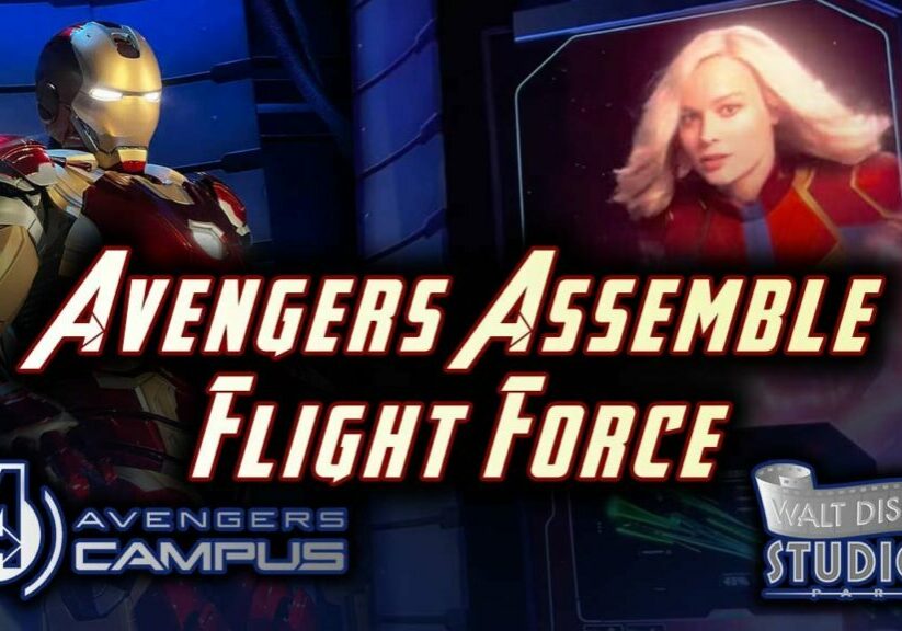 Avengers Assemble: Flight Force Roller Coaster - NEW RIDE POV