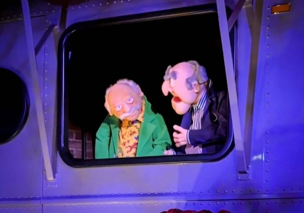 BREAKING: Disney World Reveals Statler & Waldorf Audio Animatronics in Muppets Rock 'n' Roller Coaster
