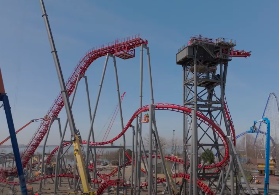 Behind The Thrills | Cedar Point’s Sirens Curse Construction Update