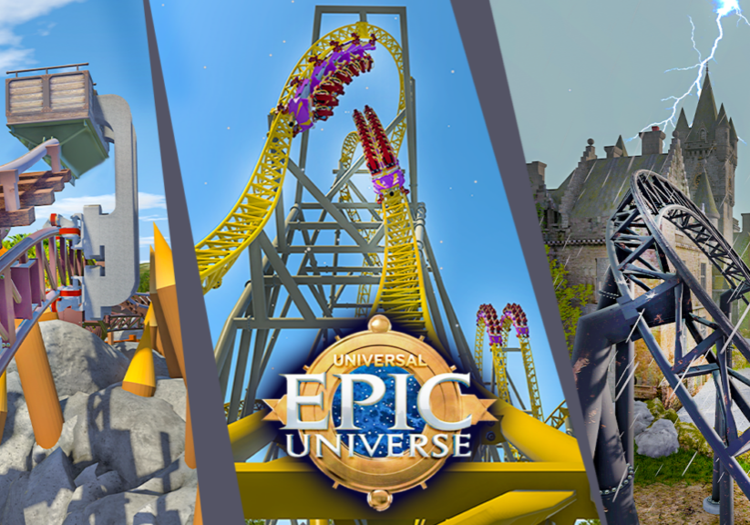 Behind The Thrills | Complete Guide to Universal Epic Universe’s Roller Coaster Rides Behind The Thrills