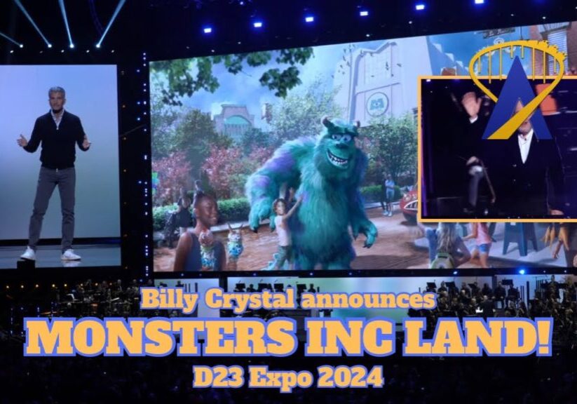 Billy Crystal Introduces Monsters Inc Land at Disney's Hollywood Studios