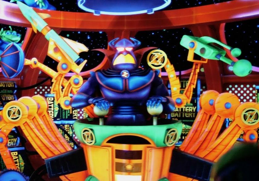 Buzz Lightyear's Space Ranger Spin Magic Kingdom 4K Ride POV