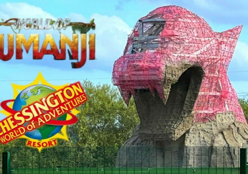 Chessington 2023 Coaster - World Of JUMANJI Construction Update -