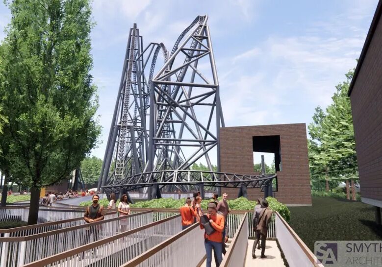 Construction Work Ramps Up For UK's Tallest Roller Coaster, Project Exodus At Thorpe Park, Expected 2024