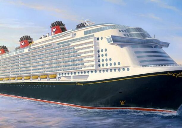 The former Global Dream, reimagined for the Disney Cruise Line