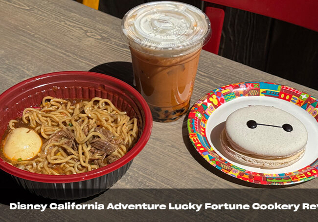 Disney California Adventure Lucky Fortune Cookery Review