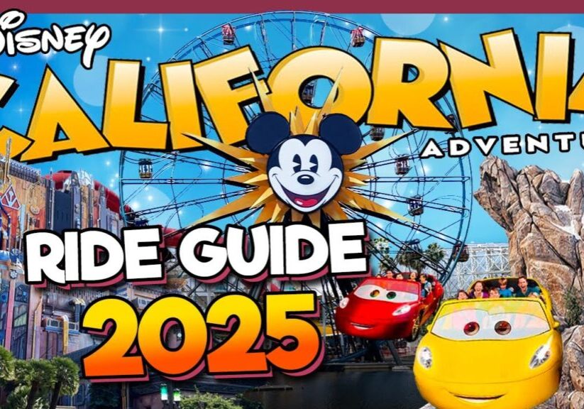 Disney California Adventure Rides 2025 | EVERYTHING You Need to
