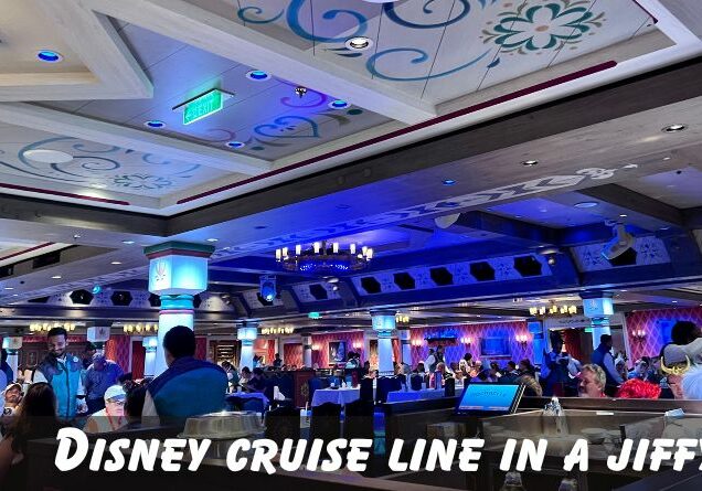 Disney Cruise Line in a Jiffy: What is Rotational Dining?