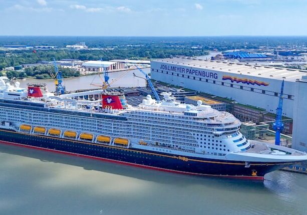 Disney Destiny takes its first step toward new Florida home