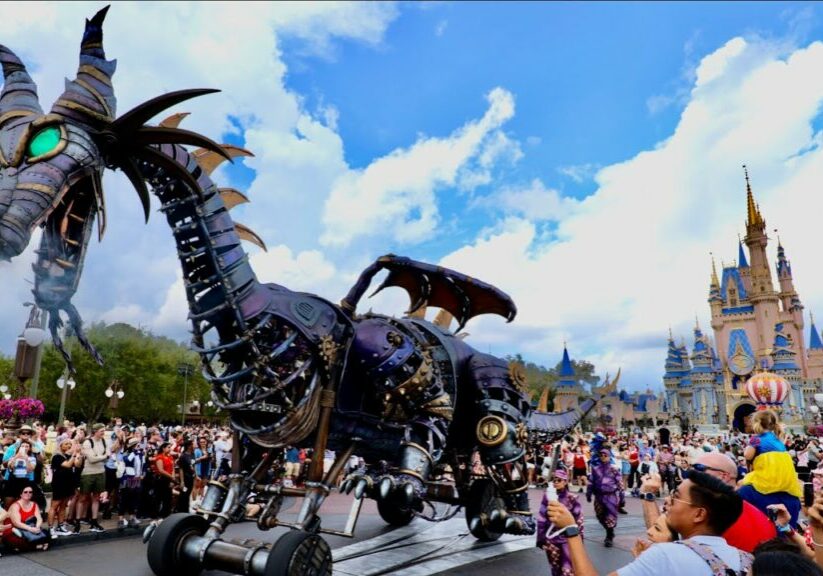 Disney Festival of Fantasy Parade at Magic Kingdom - FULL