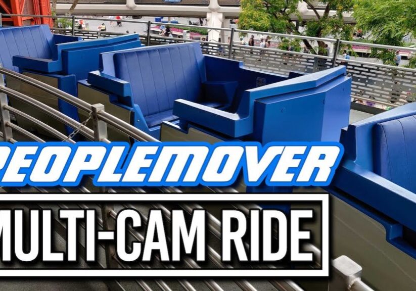 Disney World Ride - Tomorrowland Transit Authority PeopleMover - 2022