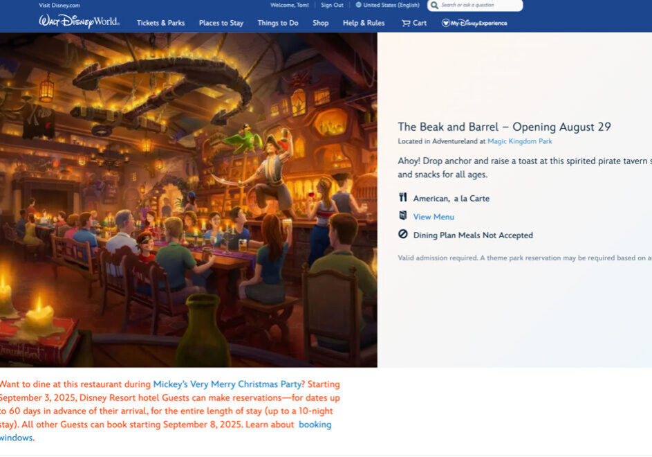 Disney World's Beak & Barrel Bar ADRrrr Day Debacle