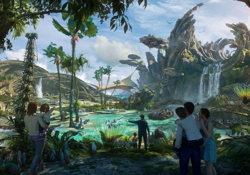 Disneyland Avatar Land Concept Shows New Ride, Massive Water Features and More
