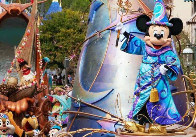 Magic Happens parade at Disneyland