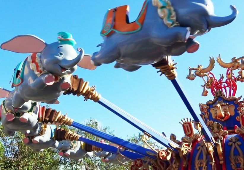Dumbo The Flying Elephant Full POV Ride Experience 2020, Magic