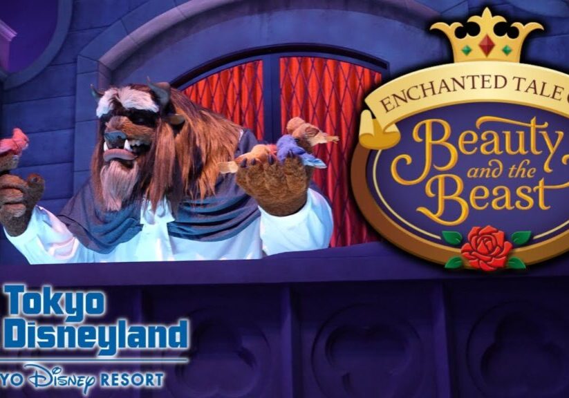 Enchanted Tale of Beauty and the Beast Ride 4K POV