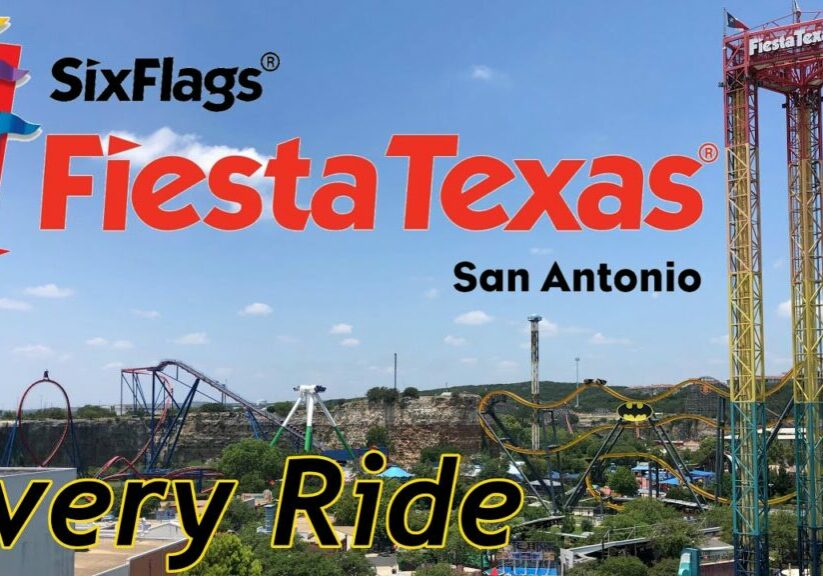 Every Ride at Six Flags Fiesta Texas