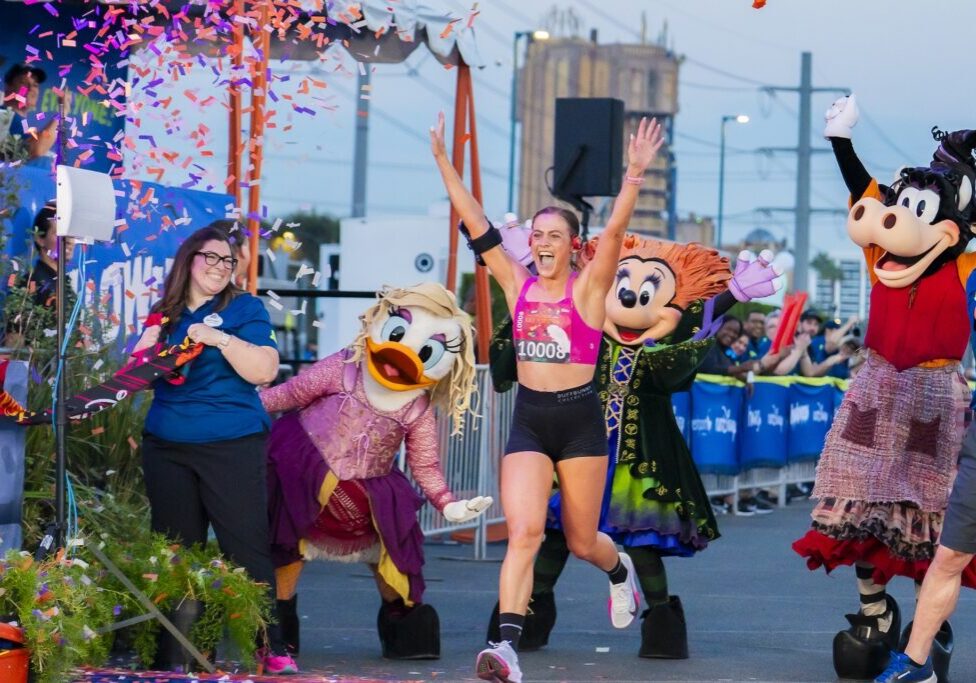 2025 runDisney Season Kickoff Finish Line