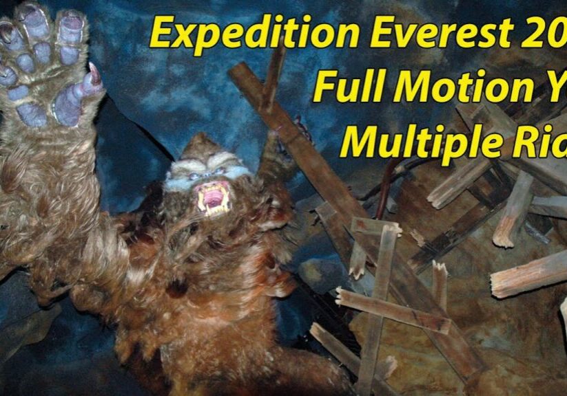 Expedition Everest 2006 w/ Working Yeti, All Effects - Multiple