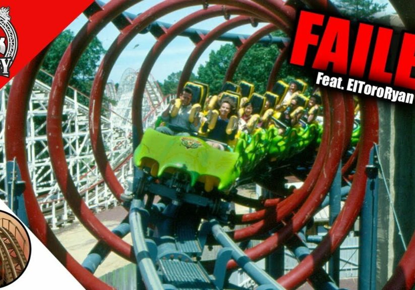 FAILED Roller Coasters: Viper at Six Flags Great Adventure feat.