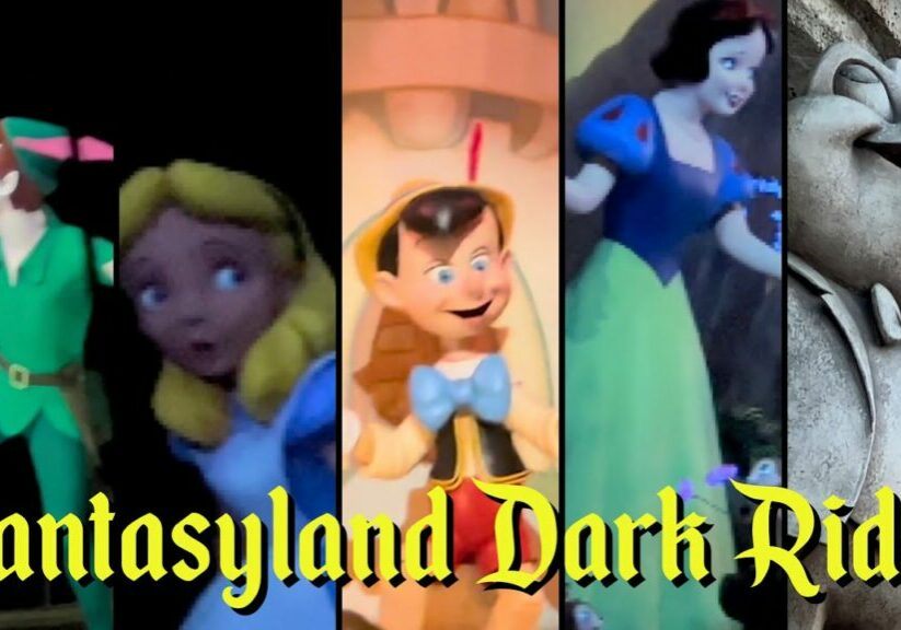 Fantasyland Dark Rides at Disneyland