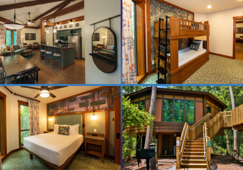First Look Inside the Reimagined Disney Vacation Club Treehouse Villas at Disney&rsquo;s Saratoga Springs Resort