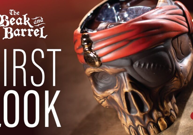 Beak and Barrel Skull Cocktail at Walt Disney World