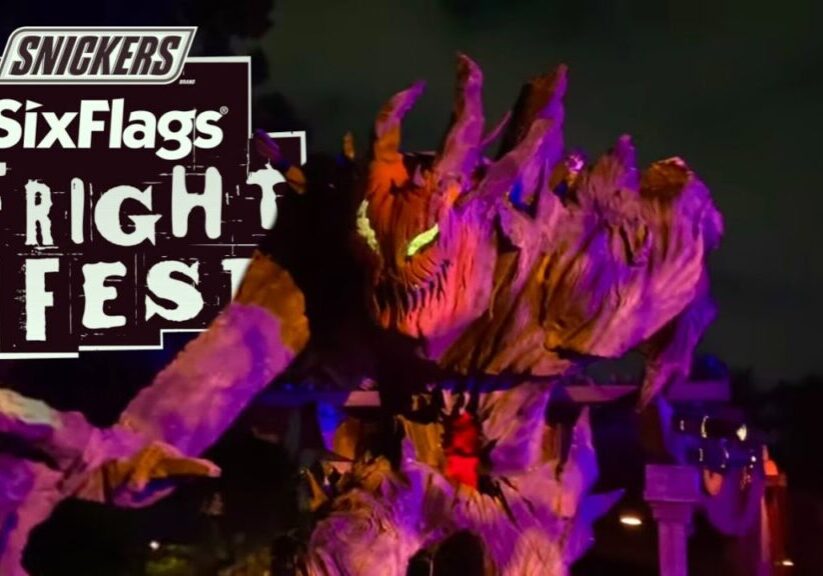Fright Fest Opening Night!!! Full Tour | Six Flags Fiesta