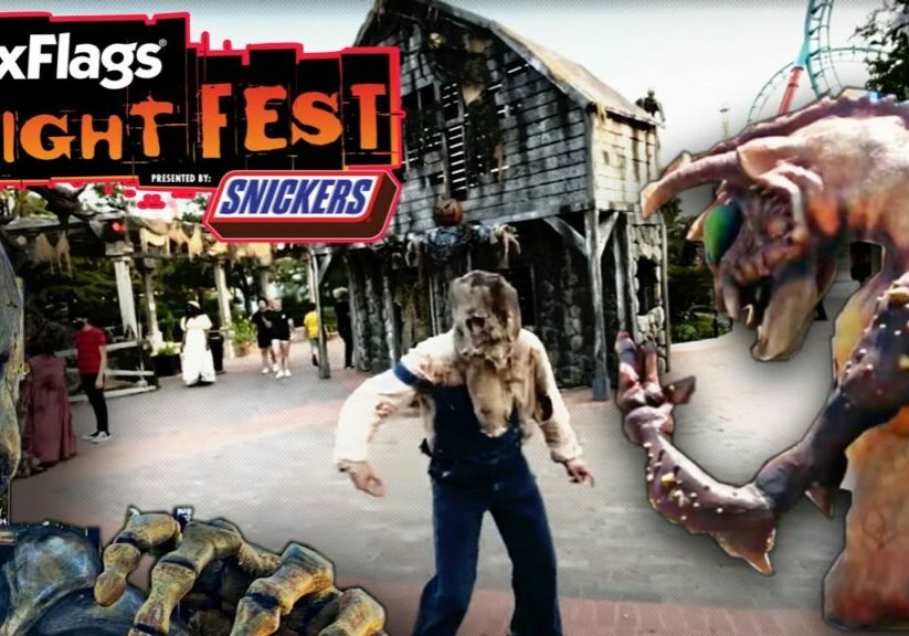 Fright Fest Opening Night Was Amazing! | Six Flags Fiesta