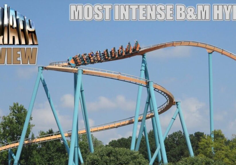 Goliath Review, Six Flags Over Georgia Bolliger & Mabillard Hyper