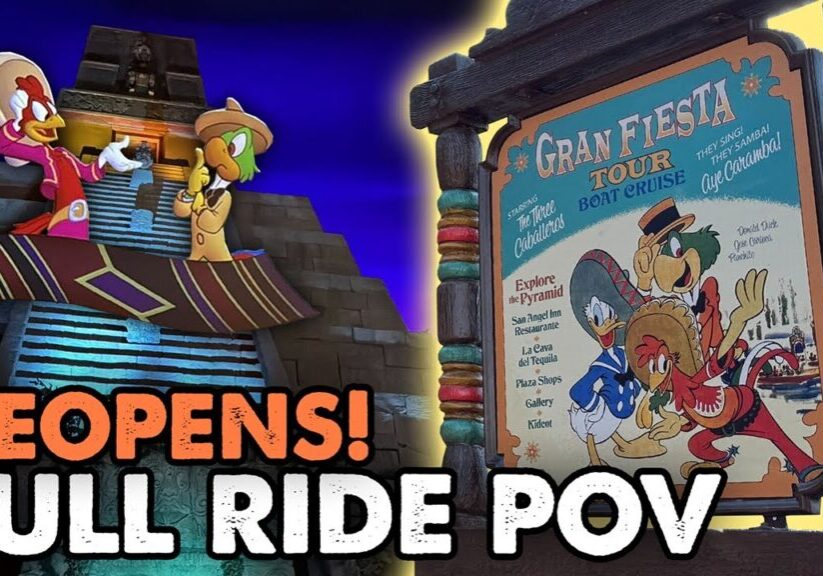Gran Fiesta Tour Starring The Three Caballeros Reopens at EPCOT