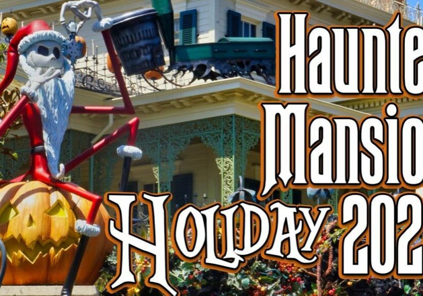 Haunted Mansion Holiday 2022 - Full Ride from Disneyland