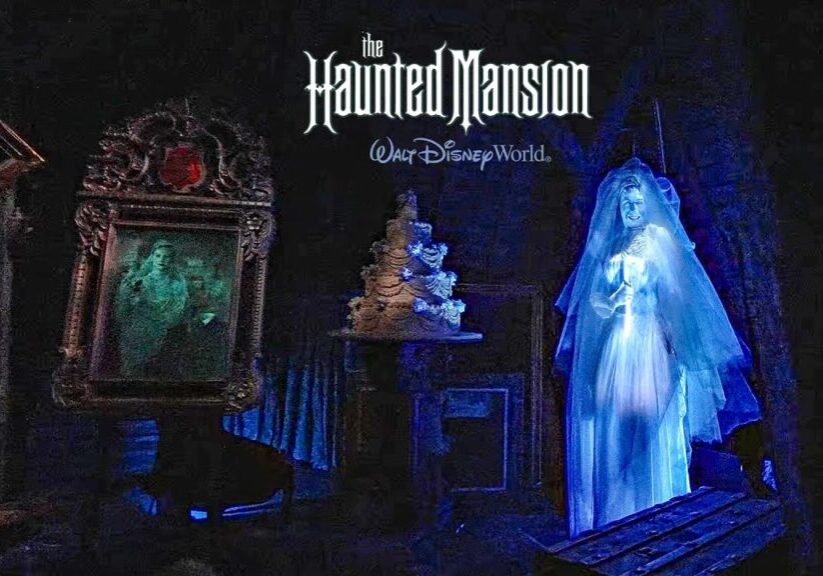 Haunted Mansion On Ride Low Light 4K POV Magic Kingdom