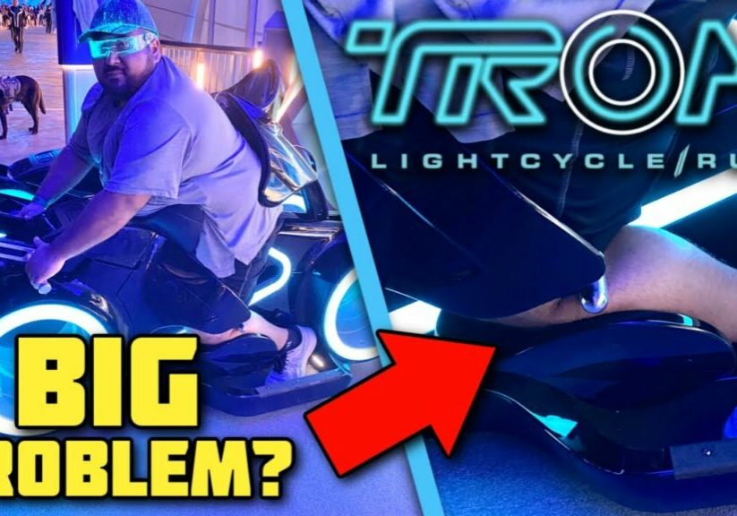 How To Fit On TRON Lightcycle Run Coaster 2023 |