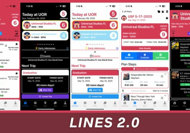 Introducing Lines 2.0 for Universal Orlando!