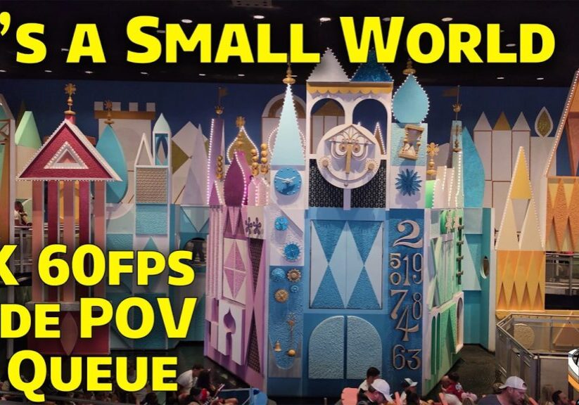 It's a Small World - Full Queue Tour & Ride