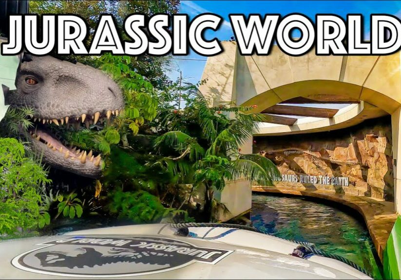 Jurassic World: The Ride FULL POV - Universal Studios Hollywood