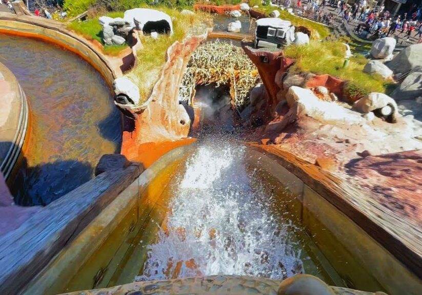 [MARCH 2022] Front Row POV - Newly Refurbished Splash Mountain