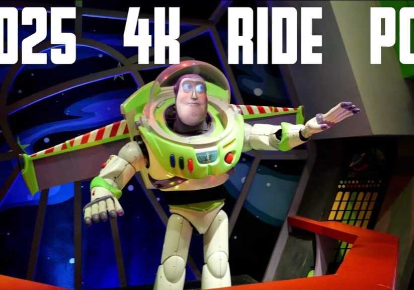 Magic Kingdom Buzz Lightyear's Space Ranger Spin 2025 Full Ride
