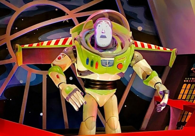 Magic Kingdom Buzz Lightyear's Space Ranger Spin FULL Ride POV