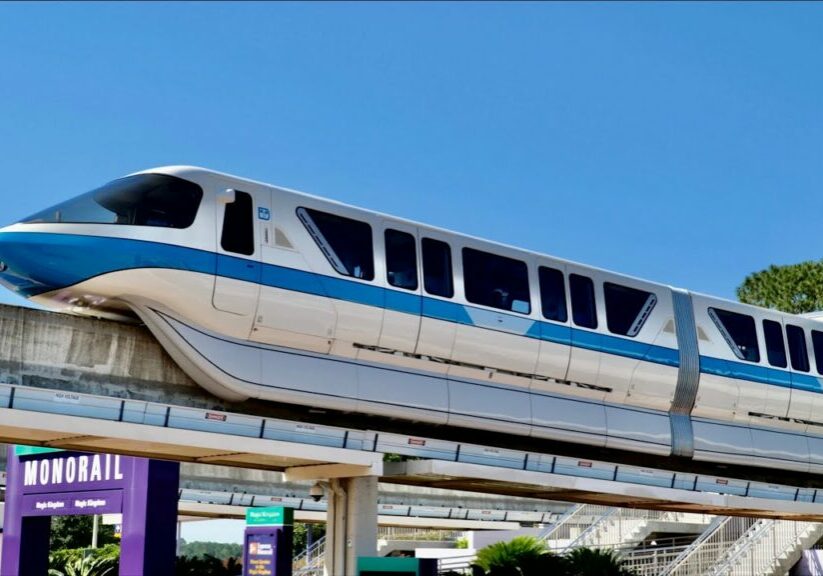 Magic Kingdom Express Monorail Complete Ride Experience in 4K |