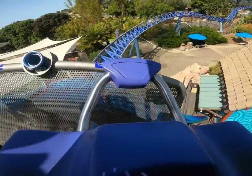 Manta on ride POV front row