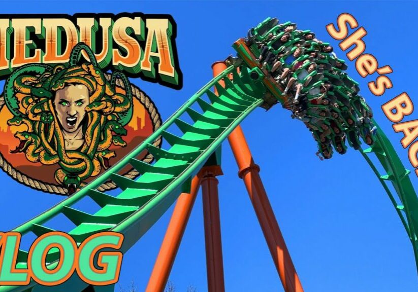 Medusa is BACK! | VLOG | Six Flags Great Adventure