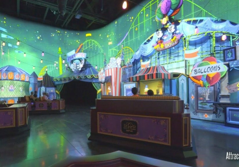 Mickey & Minnie's Dark Ride - Runaway Railway Ride -