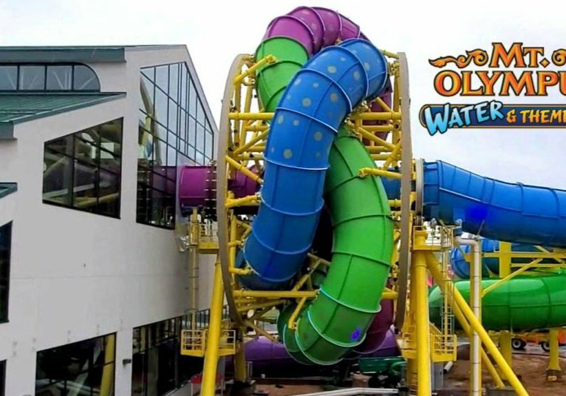 Mount Olympus New For 2022: Slide Wheel & Indoor Water