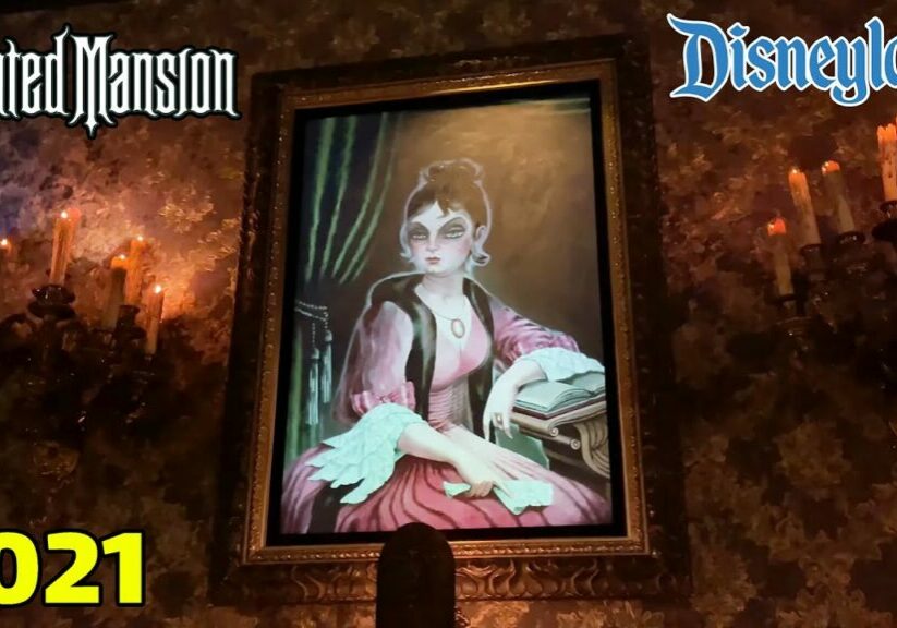 NEW 2021 ENHANCED Haunted Mansion | Disneyland | Full Ride