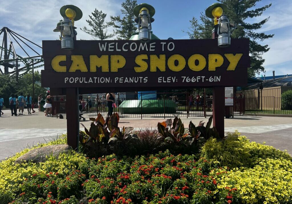 NEW Camp Snoopy Children's Area At Kings Island