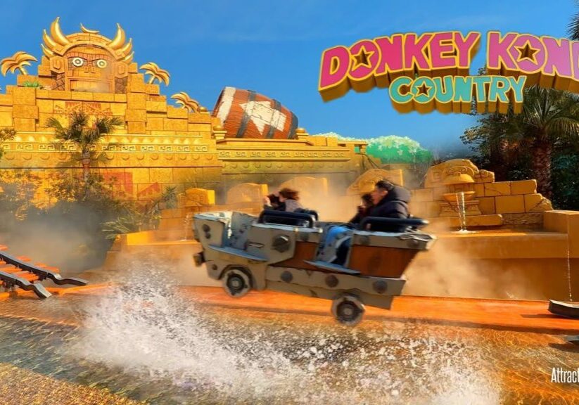 NEW! Donkey Kong Country in REAL Life - Full Ride