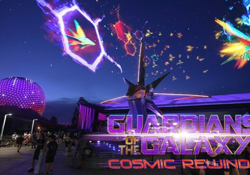 NEW Guardians of the Galaxy: Cosmic Rewind (4K On-Ride) Epcot