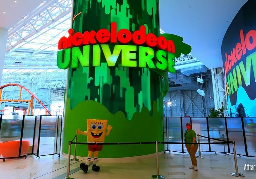 NEW Indoor Theme Park - Nickelodeon Universe - American Dream